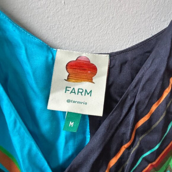 FARM RIO Mixed Banana Wrap Dress - Picture 5 of 6